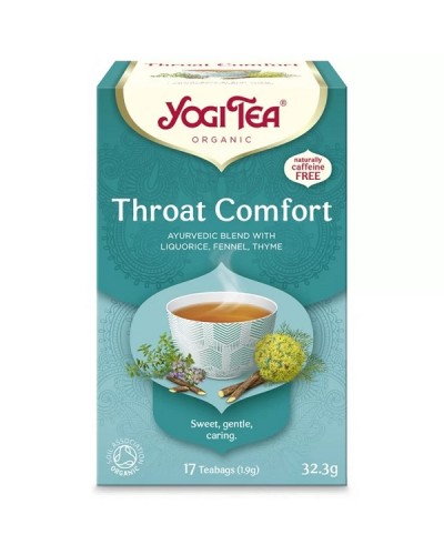 YOGI TEA THROAT COMFORT TEA 17 ΦΑΚΕΛΑΚΙΑ