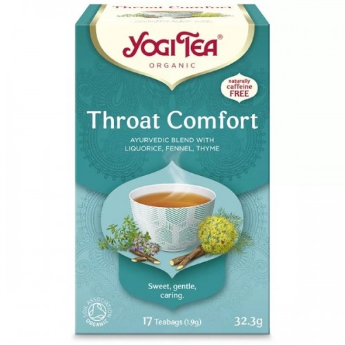 YOGI TEA THROAT COMFORT TEA 17 ΦΑΚΕΛΑΚΙΑ