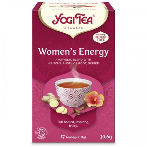 YOGI TEA WOMEN\'S ENERGY TEA ΒΙΟ 17 ΦΑΚΕΛΑΚΙΑ