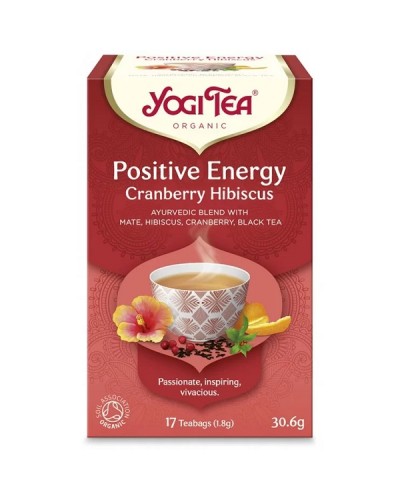 YOGI TEA CRANBERRY-HIBISCUS TEA ΒΙΟ 17 ΦΑΚΕΛΑΚΙΑ