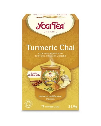 YOGI TEA TURMERIC TEA ΒΙΟ 17 ΦΑΚΕΛΑΚΙΑ