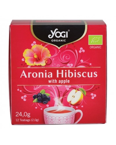 YOGI TEA ARONIA HIBISCUS 12 ΦΑΚΕΛΑΚΙΑ