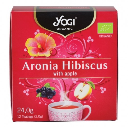 YOGI TEA ARONIA HIBISCUS 12 ΦΑΚΕΛΑΚΙΑ