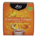 YOGI TEA CURCUMA GINGER 12 ΦΑΚΕΛΑΚΙΑ