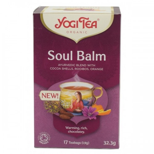 YOGI TEA SOUL BALM TEA ΒΙΟ 17 ΦΑΚΕΛΑΚΙΑ