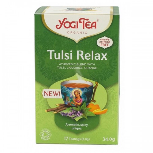 YOGI TEA TULSI RELAX TEA ΒΙΟ 17 ΦΑΚΕΛΑΚΙΑ