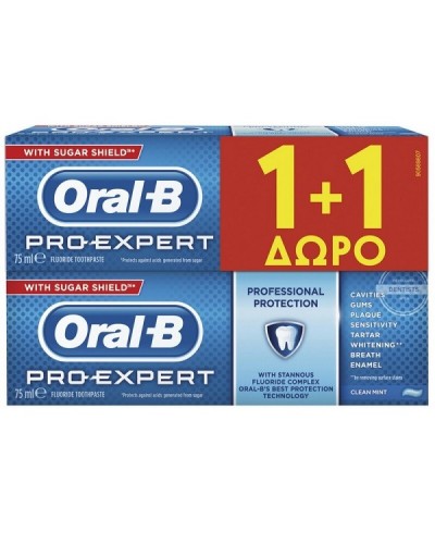 ORAL-B PRO EXPERT PROFESSIONAL PROTECTION 2X75ML