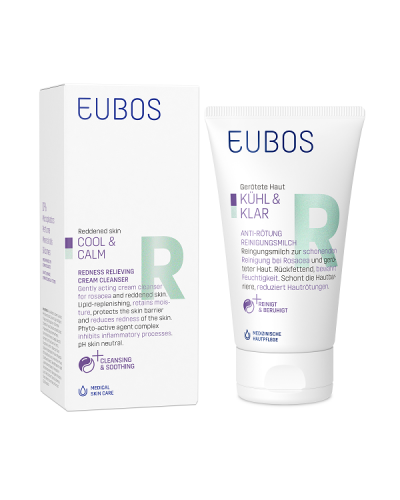 EUBOS COOL & CALM REDNESS RELIEVING CREAM CLEANSER 150ML