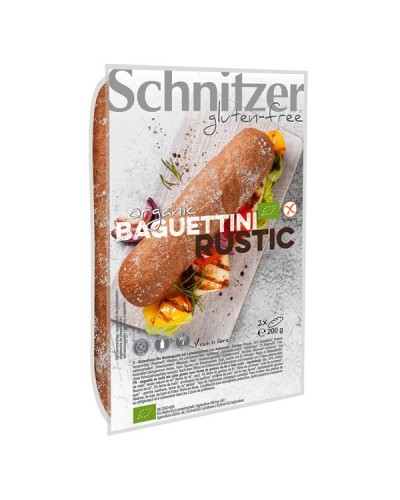 SCHNITZER ΨΩΜΙ ΛΕΥΚΟ ΜΠΑΓΚΕΤΤΙΝΙ ΚΑΛΑΜΠΟΚΙΟΥ BIO 200GR