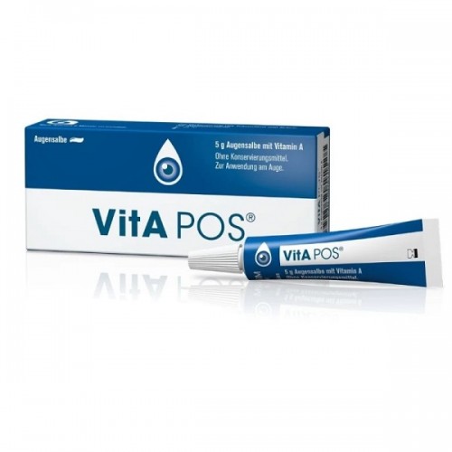 VITA-POS OINTMENT WITH VITAMIN A ΟΦΘΑΛΜΙΚΗ ΑΛΟΙΦΗ 5GR