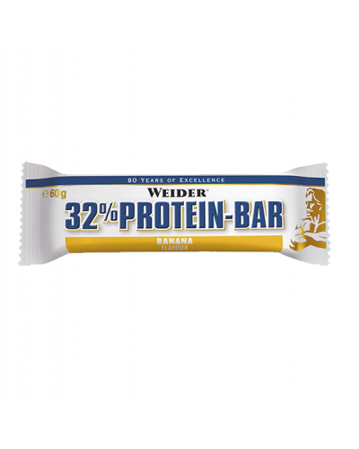 WEIDER 32% PROTEIN BAR BANANA 60GR