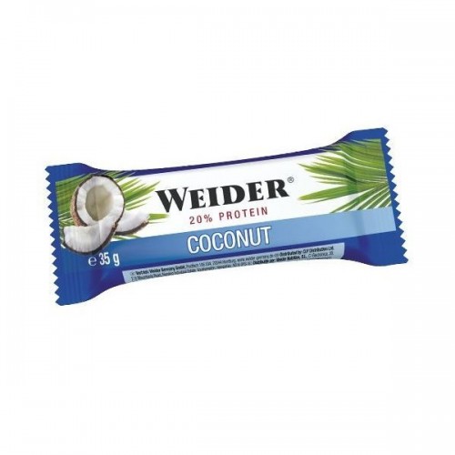 WEIDER FITNESS BAR COCONUT 35GR