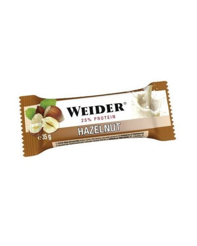 WEIDER FITNESS BAR HAZELNUT 35GR