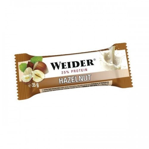 WEIDER FITNESS BAR HAZELNUT 35GR