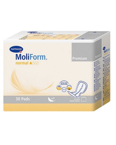 HARTMANN MOLIFORM PREMIUM SOFT NORMAL ΣΕΡΒΙΕΤΕΣ ΑΚΡΑΤΕΙΑΣ 30ΤΜΧ