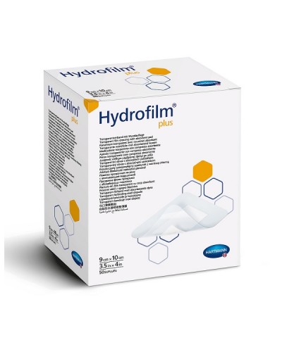 HARTMANN HYDROFILM PLUS ΓΑΖΑ ΣΕ ΔΙΑΦΑΝΗ ΑΥΤΟΚΟΛΛΗΤΗ ΜΕΜΒΡΑΝΗ ΑΠΟΣΤΕΙΡΩΜΕΝΗ ΑΔΙΑΒΡΟΧΗ 9x10cm 50τμχ