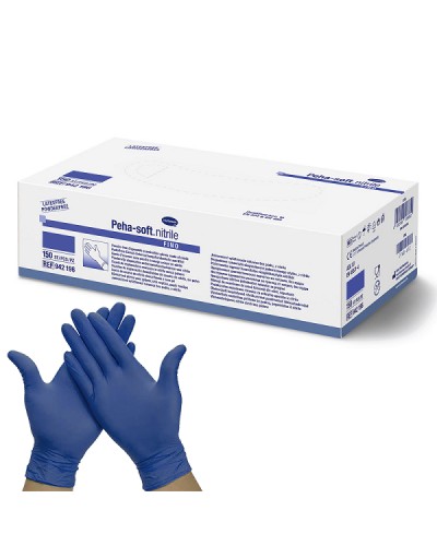 HARTMANN PEHA-SOFT NITRILE FINO ΓΑΝΤΙΑ ΝΙΤΡΙΛΙΟΥ ΧΩΡΙΣ ΠΟΥΔΡΑ ΜΠΛΕ EXTRA SMALL 150ΤΜΧ