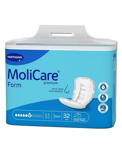 HARTMANN MOLICARE PREMIUM FORM EXTRA PLUS ΣΕΡΒΙΕΤΕΣ ΑΚΡΑΤΕΙΑΣ 6 ΣΤΑΓΟΝΩΝ 32ΤΜΧ