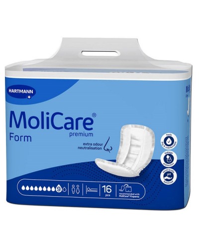 HARTMANN MOLICARE PREMIUM FORM SOFT ΣΕΡΒΙΕΤΕΣ ΑΚΡΑΤΕΙΑΣ 9 ΣΤΑΓΟΝΩΝ 16ΤΜΧ