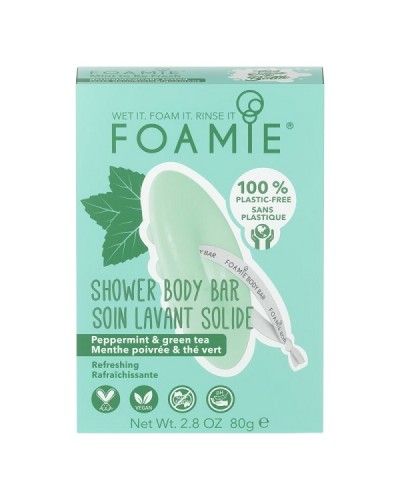 FOAMIE BODY BAR MINT TO BE FRESH REFRESHING 80GR