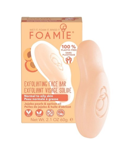 FOAMIE MORE THAN A PEELING EXFOLIATING FACE BAR FOR NORMAL TO OILY SKIN 60G