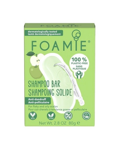 FOAMIE SHAMPOO BAR AN APPLE A DAY ANTI-DANDRUFF 80GR