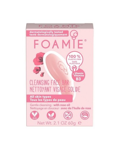 FOAMIE FACE BAR I ROSE UP LIKE THIS ALL SKIN TYPES 60GR