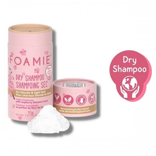 FOAMIE DRY SHAMPOO FOR BLONDE & LIGHT HAIR 40GR