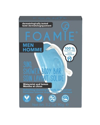 FOAMIE MEN ALL IN ONE BAR SEAS THE DAY 90GR