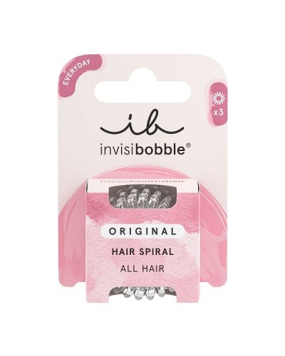 INVISIBOBBLE ORIGINAL CRYSTAL CLEAR ΛΑΣΤΙΧΑΚΙΑ ΜΑΛΛΙΩΝ 3τμχ