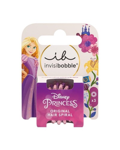 INVISIBOBBLE KIDS ORIGINAL DISNEY ΛΑΣΤΙΧΑΚΙΑ ΜΑΛΛΙΩΝ RAPUNZEL 3τμχ