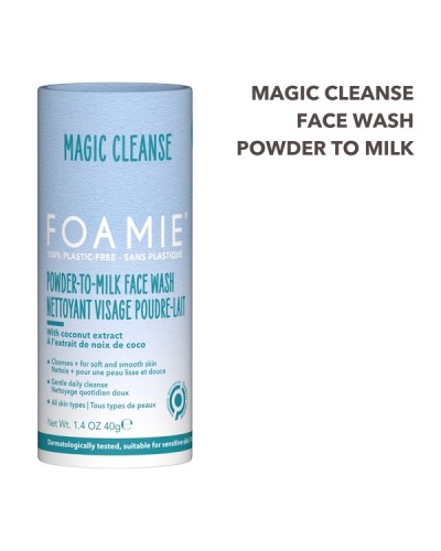 FOAMIE MAGIC CLEANSE POWDER TO MILK FACE CLEANSER 40G