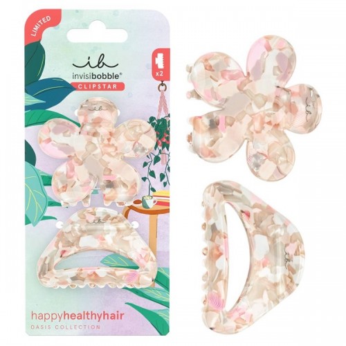 INVISIBOBBLE CLIPSTAR M OASIS REFRESHED BLOOM ΚΛΑΜΕΡ ΓΙΑ ΜΑΛΛΙΑ 2τμχ INVISIBOBBLE CLIPSTAR M OASIS REFRESHED BLOOM ΚΛΑΜΕΡ ΓΙΑ ΜΑΛΛΙΑ 2τμχ