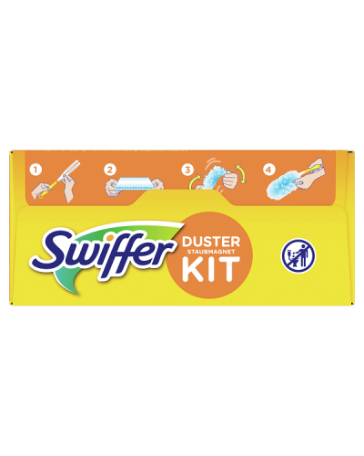 SWIFFER DUSTER KIT ΛΑΒΗ + ΑΝΤΑΛΛΑΚΤΙΚΑ ΦΤΕΡΑ ΞΕΣΚΟΝΙΣΜΑΤΟΣ 5τμχ