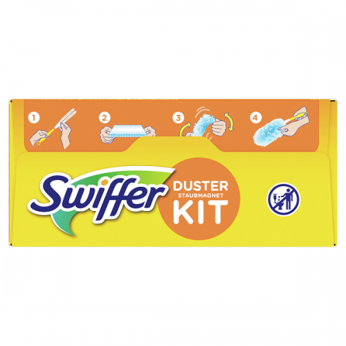 SWIFFER DUSTER KIT ΛΑΒΗ + ΑΝΤΑΛΛΑΚΤΙΚΑ ΦΤΕΡΑ ΞΕΣΚΟΝΙΣΜΑΤΟΣ 5τμχ