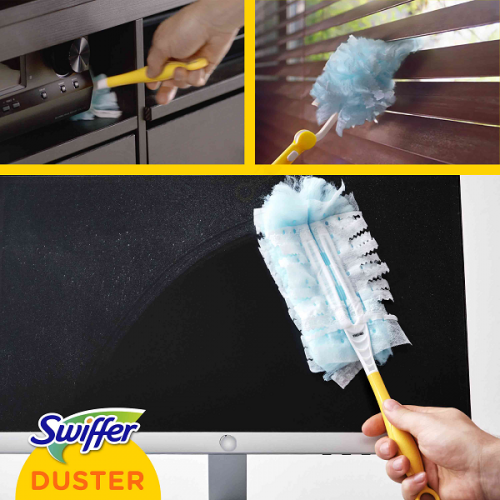 SWIFFER DUSTER KIT ΛΑΒΗ + ΑΝΤΑΛΛΑΚΤΙΚΑ ΦΤΕΡΑ ΞΕΣΚΟΝΙΣΜΑΤΟΣ 5τμχ