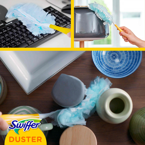 SWIFFER DUSTER KIT ΛΑΒΗ + ΑΝΤΑΛΛΑΚΤΙΚΑ ΦΤΕΡΑ ΞΕΣΚΟΝΙΣΜΑΤΟΣ 5τμχ