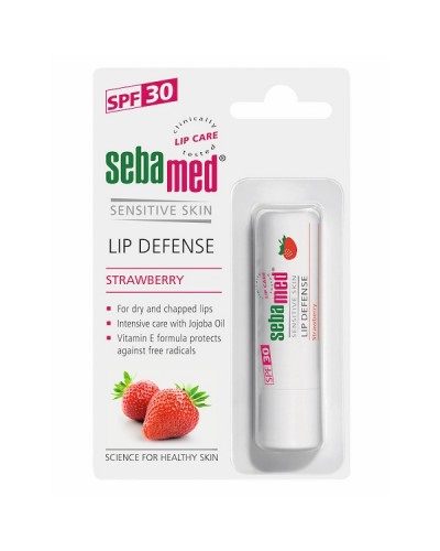 SEBAMED LIP DEFENCE STRAWBERRY SPF30 4.8gr