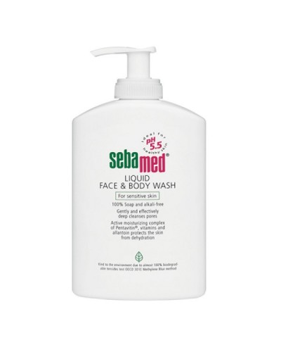 SEBAMED LIQUID FACE & BODY WASH 300ML