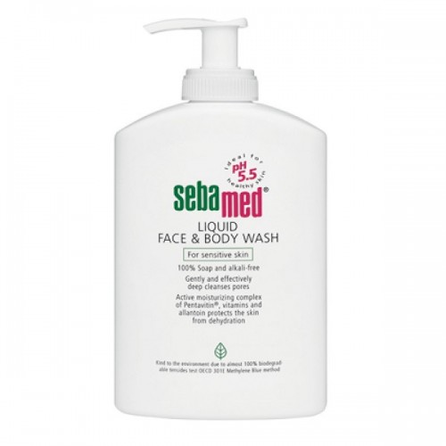 SEBAMED LIQUID FACE & BODY WASH 300ML