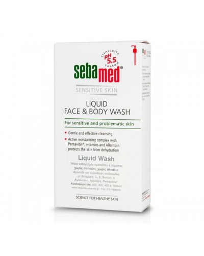 SEBAMED LIQUID FACE & BODY WASH 300ML