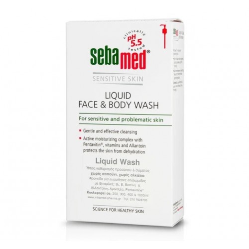 SEBAMED LIQUID FACE & BODY WASH 300ML