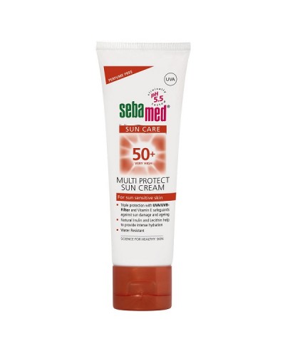 SEBAMED SUN CARE MULTI PROTECT SUN CREAM SPF50+ ΧΩΡΙΣ ΑΡΩΜΑ 75ml