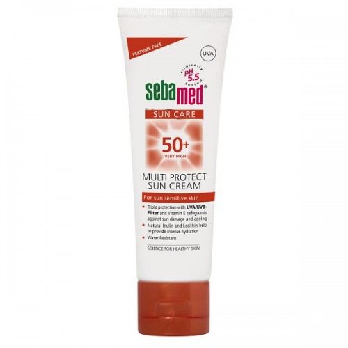 SEBAMED SUN CARE MULTI PROTECT SUN CREAM SPF50+ ΧΩΡΙΣ ΑΡΩΜΑ 75ml