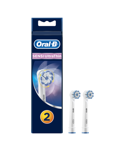 Oral-B Sensi Ultrathin Ανταλλακτικές Κεφαλές Ηλεκτρικής Οδοντόβουρτσας 2τεμ Oral-B Sensi Ultrathin Ανταλλακτικές Κεφαλές Ηλεκτρικής Οδοντόβουρτσας 2τεμ