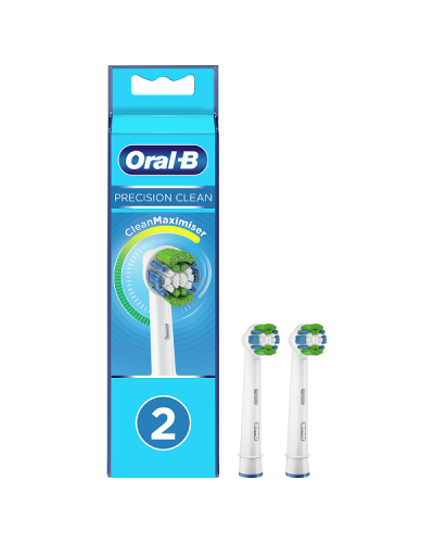 ORAL-B PRECISION CLEAN CLEAN MAXIMISER ΑΝΤΑΛΛΑΚΤΙΚΕΣ ΚΕΦΑΛΕΣ ΓΙΑ ΗΛΕΚΤΡΙΚΗ ΟΔΟΝΤΟΒΟΥΡΤΣΑ 2ΤΜΧ