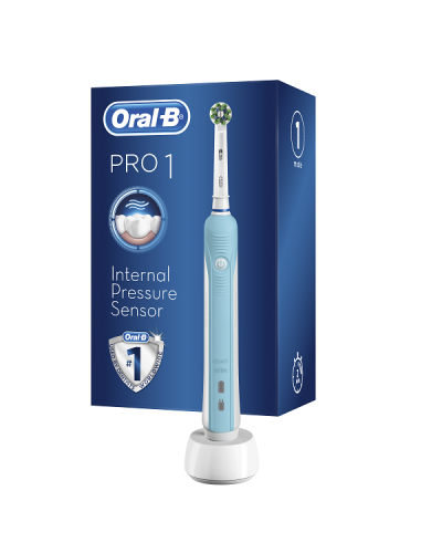 ORAL-B PRO1 500 ΛΕΚΤΡΙΚΗ ΟΔΟΝΤΟΒΟΥΡΤΣΑ ΜΠΛΕ 1τμχ