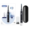 ORAL-B iO SERIES 6 MAGNETIC BLACK LAVA ΗΛΕΚΤΡΙΚΗ ΟΔΟΝΤΟΒΟΥΡΤΣΑ ΜΑΥΡΗ & ΘΗΚΗ ΤΑΞΙΔΙΟΥ