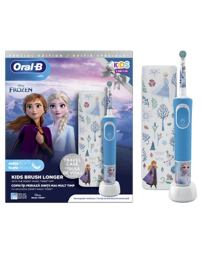 ORAL-B VITALITY KIDS FROZEN II SPECIAL EDITION ΠΑΙΔΙΚΗ ΗΛΕΚΤΡΙΚΗ ΟΔΟΝΤΟΒΟΥΡΤΣΑ & ΘΗΚΗ ΤΑΞΙΔΙΟΥ ORAL-B VITALITY KIDS FROZEN II SPECIAL EDITION ΠΑΙΔΙΚΗ ΗΛΕΚΤΡΙΚΗ ΟΔΟΝΤΟΒΟΥΡΤΣΑ & ΘΗΚΗ ΤΑΞΙΔΙΟΥ