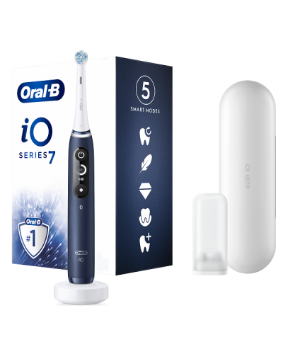 ORAL-B iO SERIES 7 MAGNETIC BLUE SAPPHIRE ΗΛΕΚΤΡΙΚΗ ΟΔΟΝΤΟΒΟΥΡΤΣΑ ΜΠΛΕ & ΘΗΚΗ ΤΑΞΙΔΙΟΥ